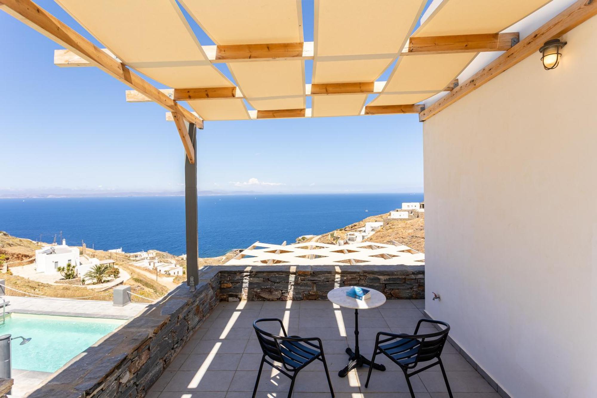Live In Blue - Kea'S Myriad Shades Korissia (Kea) Exterior foto