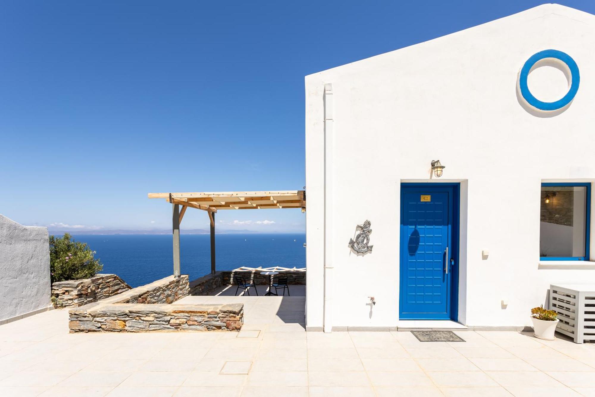 Live In Blue - Kea'S Myriad Shades Korissia (Kea) Exterior foto