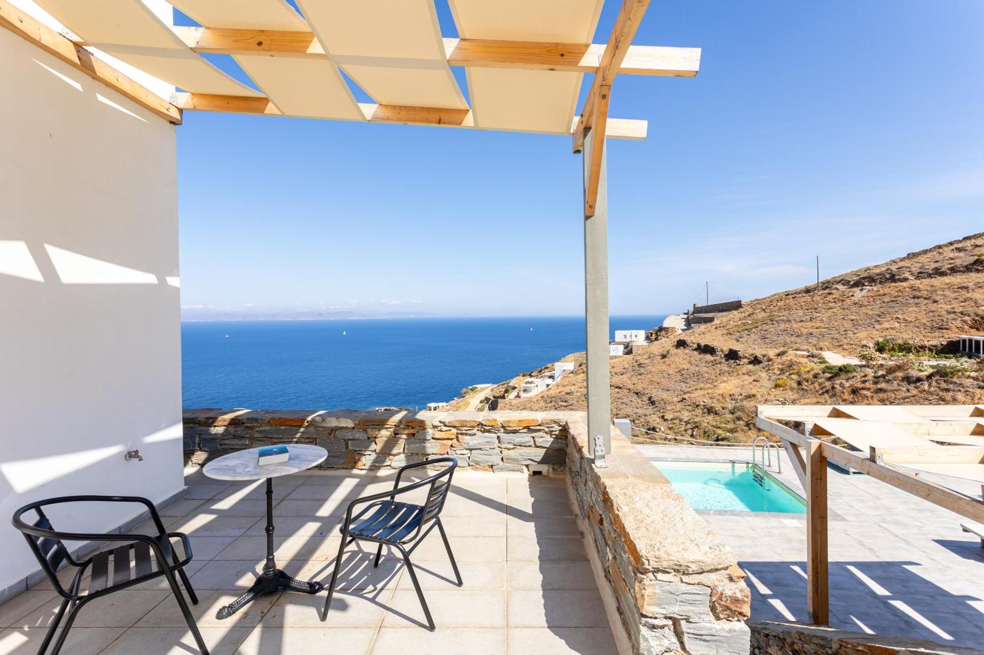 Live In Blue - Kea'S Myriad Shades Korissia (Kea) Exterior foto