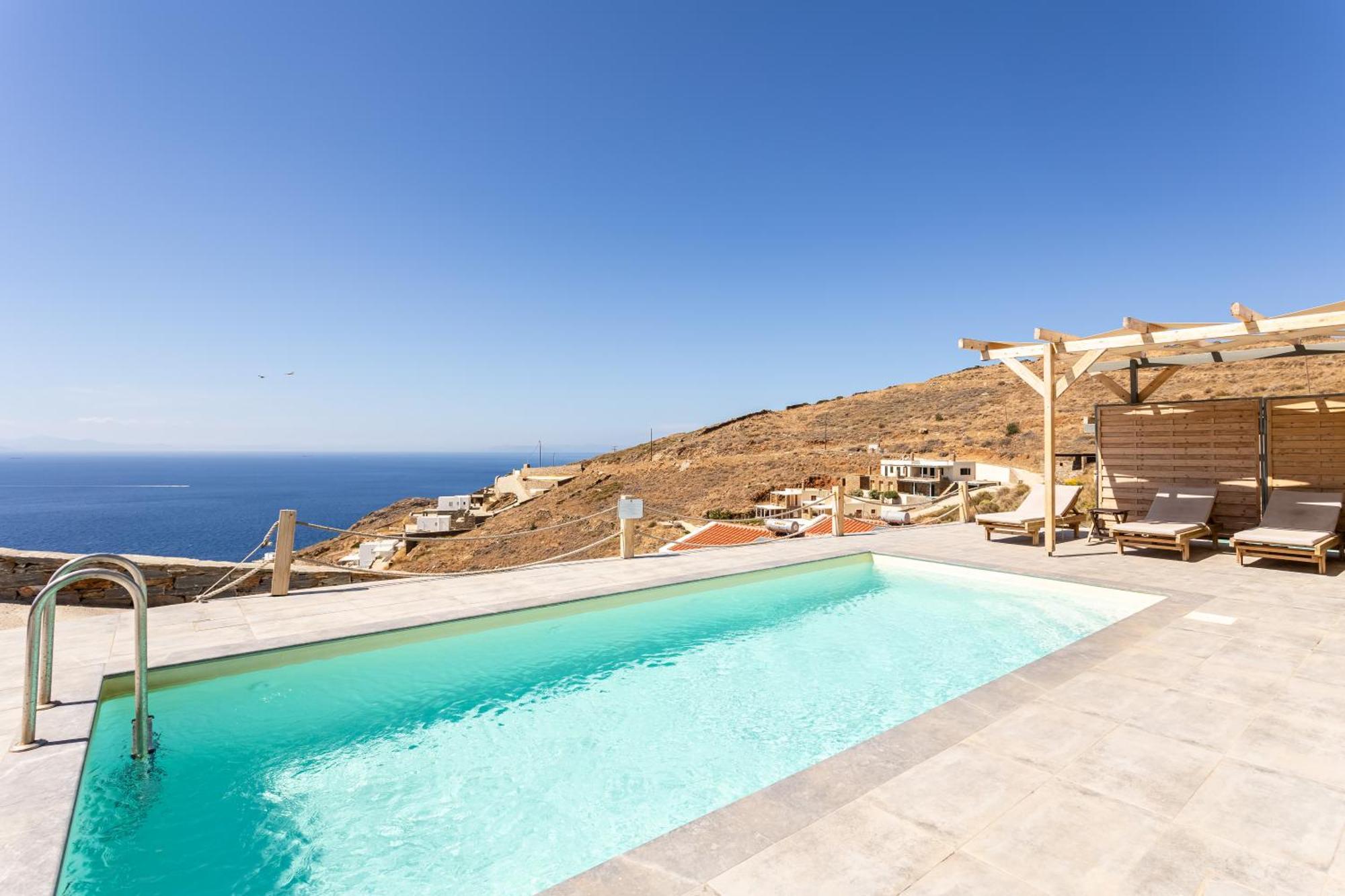 Live In Blue - Kea'S Myriad Shades Korissia (Kea) Exterior foto