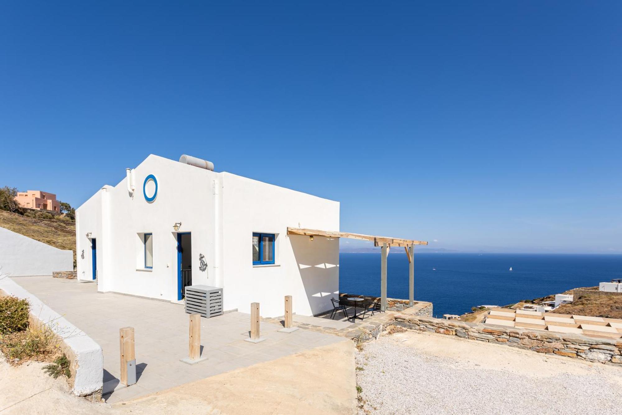 Live In Blue - Kea'S Myriad Shades Korissia (Kea) Exterior foto