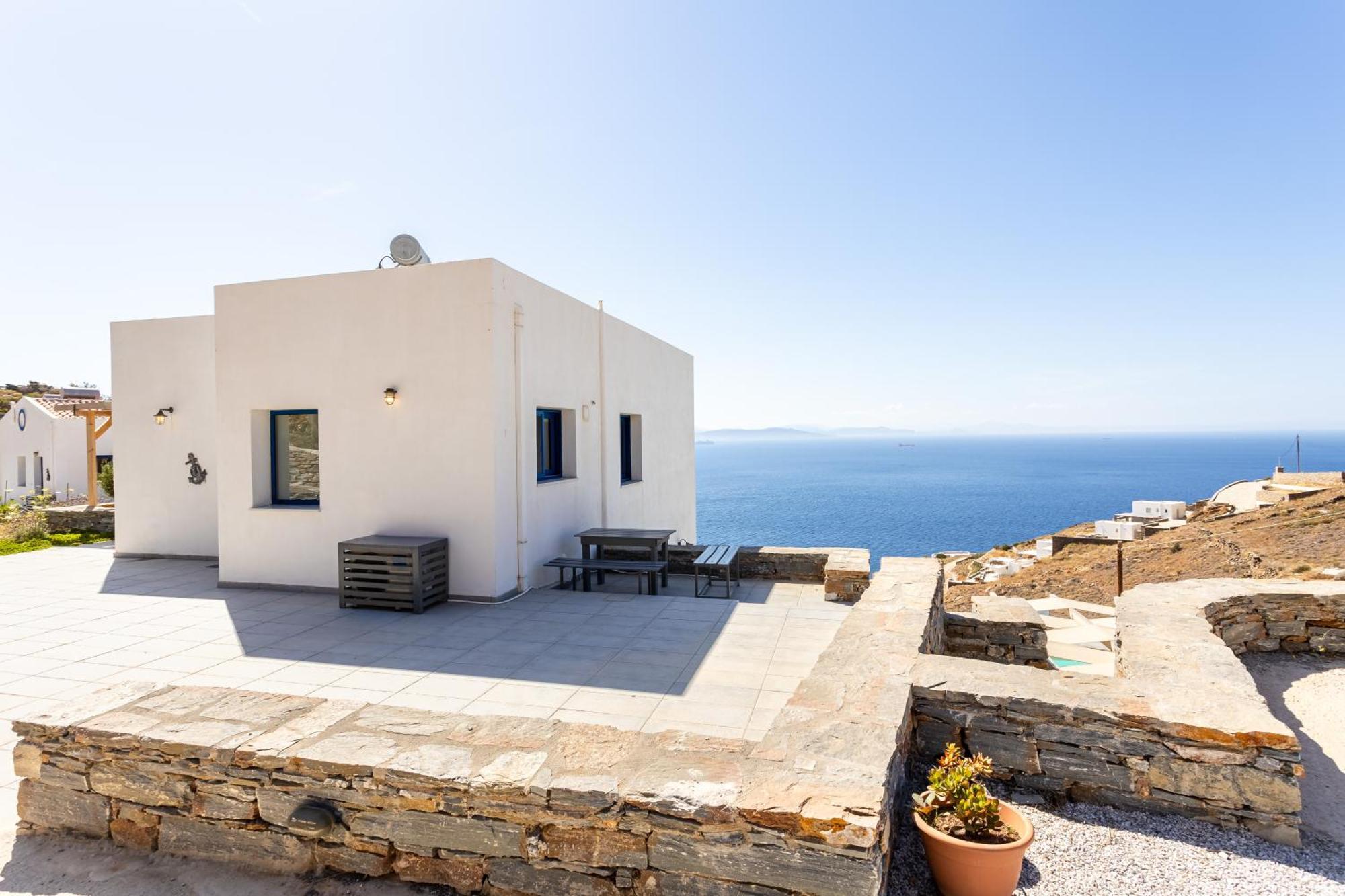 Live In Blue - Kea'S Myriad Shades Korissia (Kea) Exterior foto
