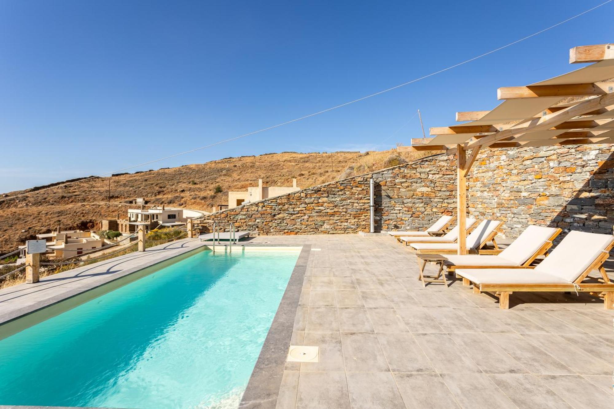 Live In Blue - Kea'S Myriad Shades Korissia (Kea) Exterior foto